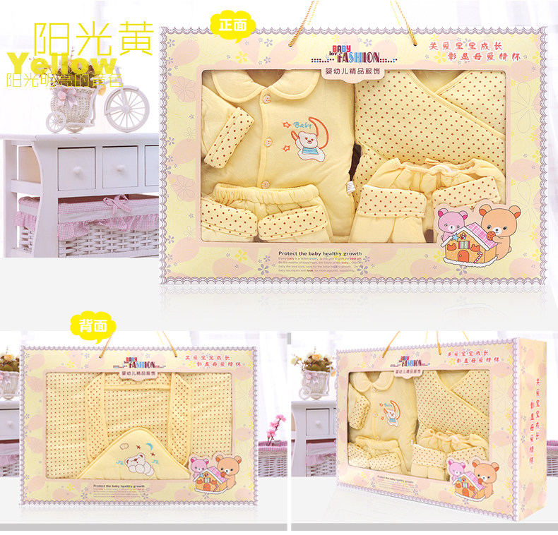 Coffret cadeau pour nouveau-né - Vêtements + Fournitures - Ref 1959120 Image 10