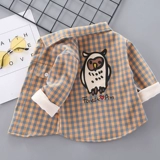 Флисовая демисезонная детская утепленный лонгслив для мальчиков, рубашка для девочек, удерживающий тепло кардиган, в западном стиле