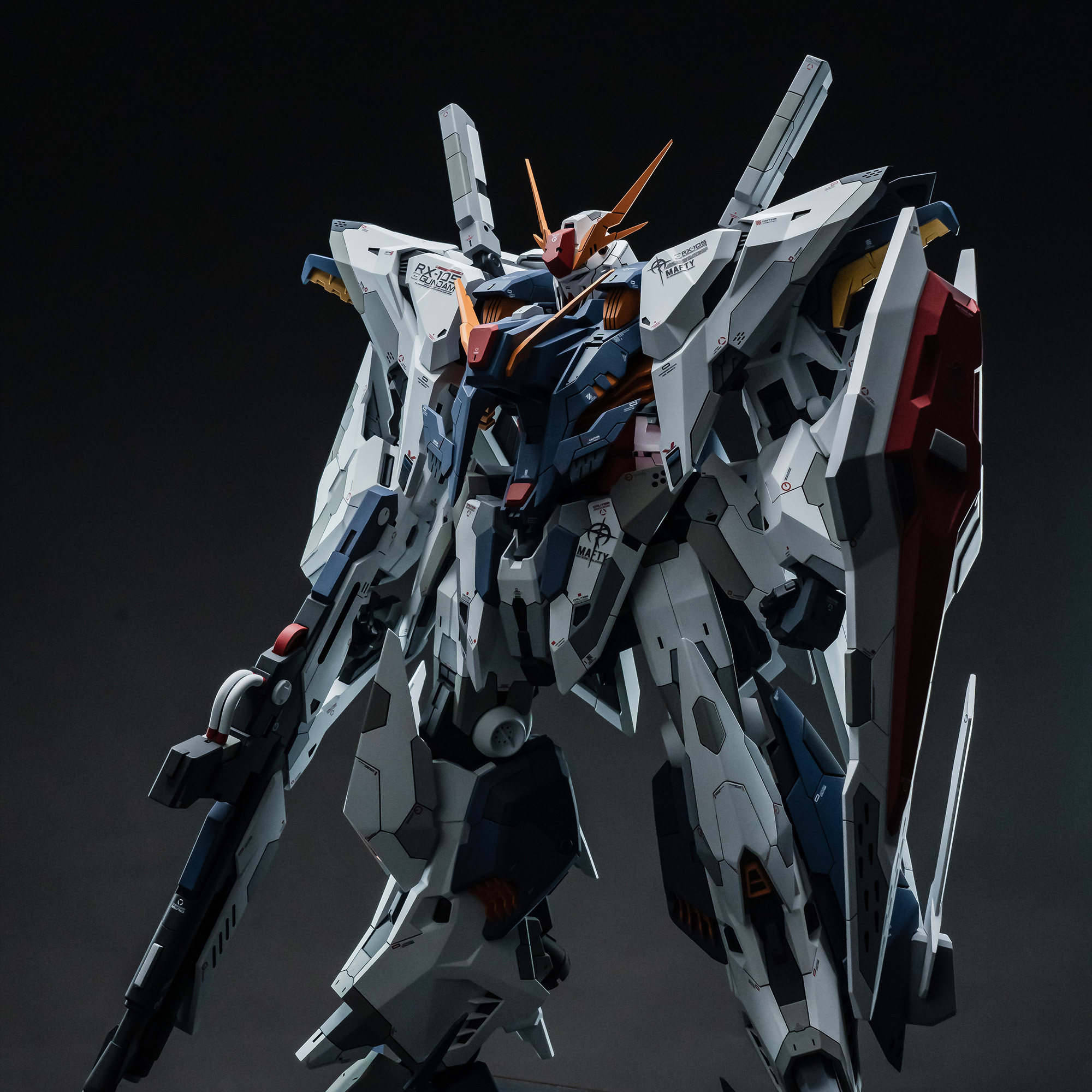 XX TOYS 崩坏扎古模型元祖RZ-87-2白模GK系列机甲模型1/60比例-Taobao-Tmall