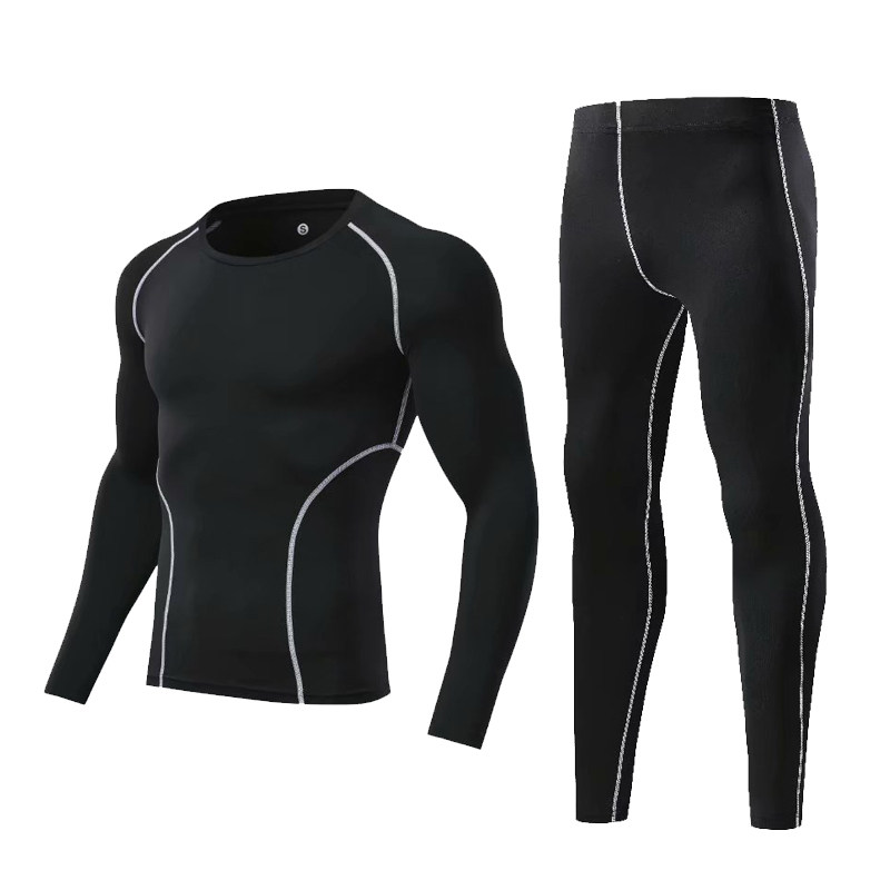 Adult children's tights Training clothes Men's and women's sports quick-drying football basketball base long sleeve suit running suit