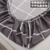 Khăn trải giường bốn mảnh bằng vải bông đơn Mẫu ga phủ giường Trang bị Covers