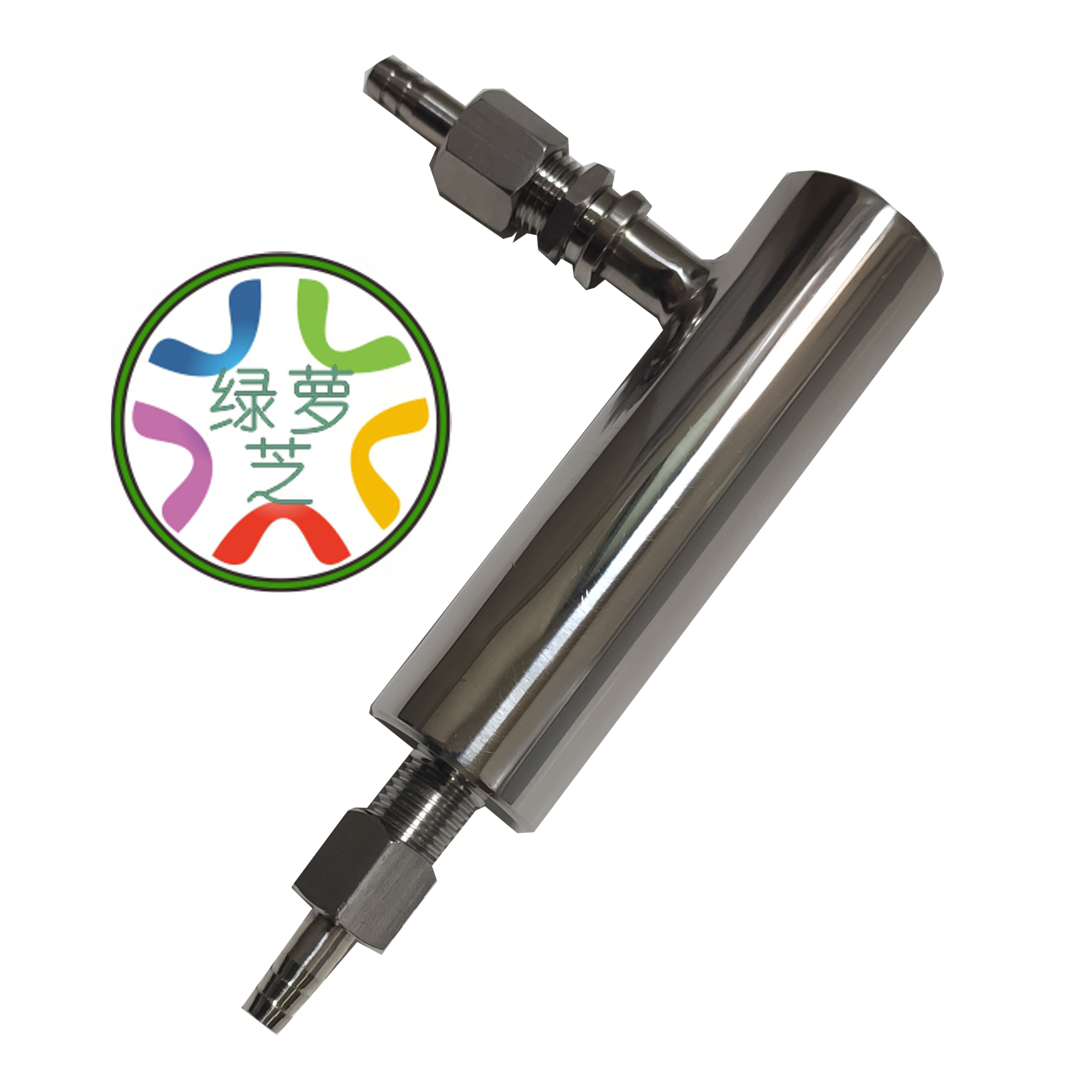 PH electrode Stainless steel flow cell can be customized to map to sample free design map PH meter conductivity dissolved oxygen special