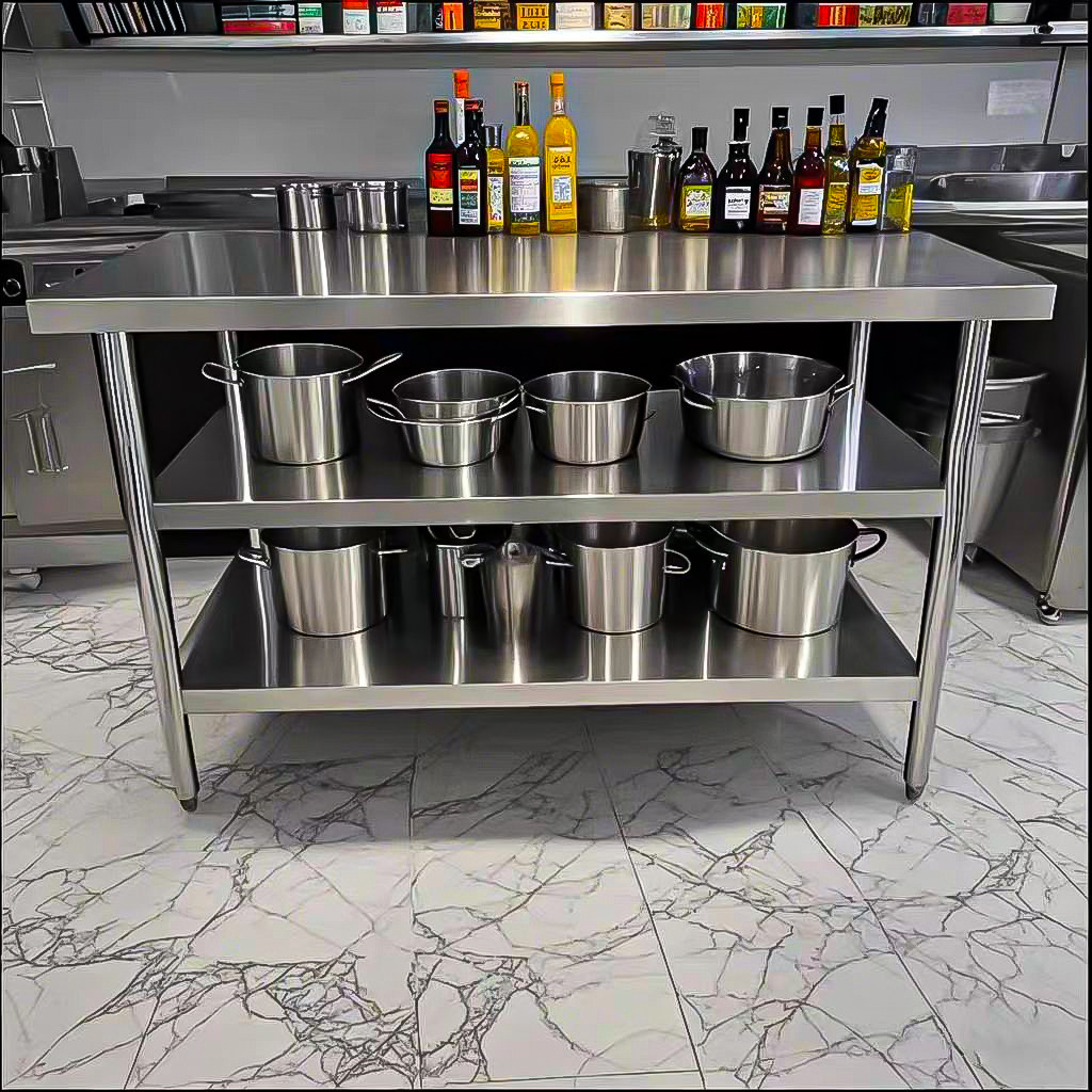 Рабочий стол из нержавеющей стали Fengguan кухонный верстак стеллаж специальная разделочная доска полка прямоугольный стол для резки овощей