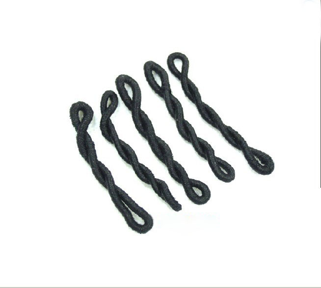 Dance Korean jewelry hair circle with black black hair hair ring children's disc hair clamp