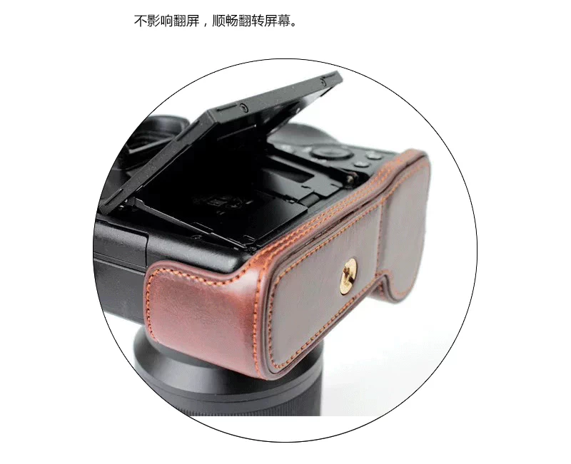 Trường hợp A9 A7ii cho Sony túi máy ảnh A7R3 / A7iii nửa nhà ở ILCE-A7R2 cơ sở II - Phụ kiện máy ảnh kỹ thuật số