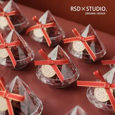 New European-style custom sugar box Douyin wedding wedding wedding candy box ins style high-end practical Net red creative personality