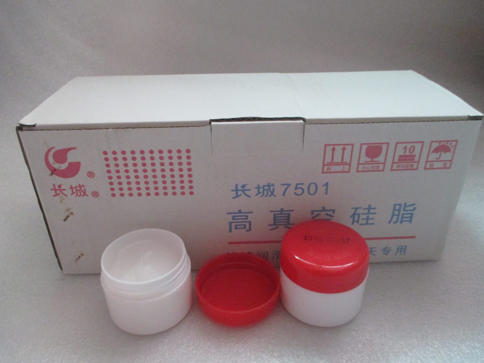Great Wall 7501 High Vacuum Silicone Grease 50g Glass Piston Sealing Grease Applicable Temperature -40℃~ 200℃