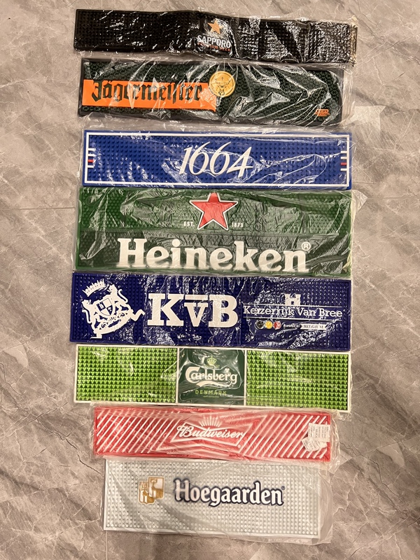 Fujia Heineken Duwei 1664 Goose Island Draining Bar Mat, Water-Absorbent, Non-Slip, Bar Water Filter, Heineken Pvc Fujia Heineken Duwei 1664 Goose Island Draining Bar Mat, Water-Absorbent, Non-Slip, Bar Water Filter, Heineken Pvc