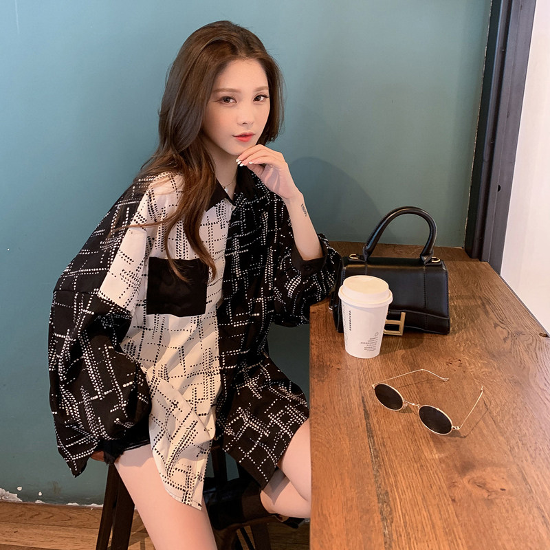 Pregnant women spring and summer clothes outgoing fashionable summer sniffing shirts big code red summer pregnancy late blouse