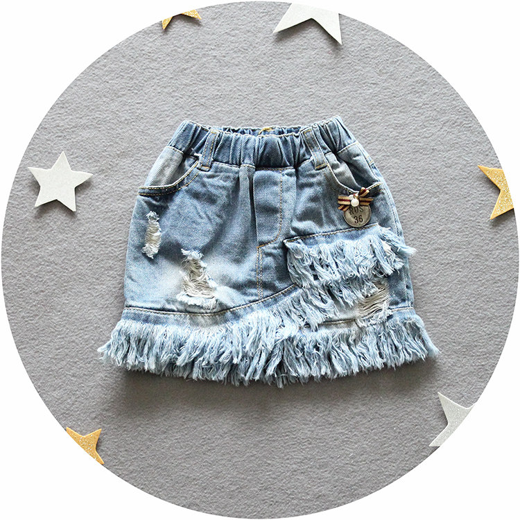 Jupe pour fille en toile - Ref 2051985 Image 10