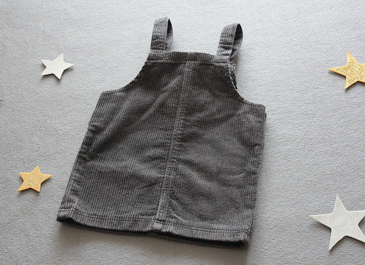 Robe enfant en velours côtelé - Ref 2043610 Image 17