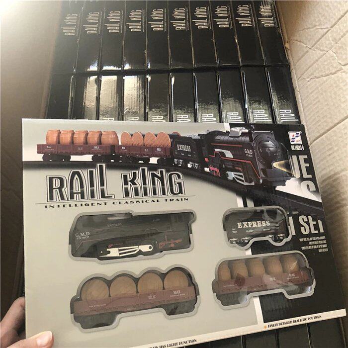 Today a big guy foreign trade single electric combination assembly track train