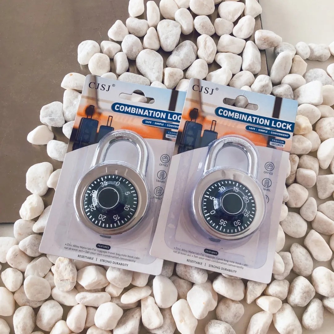 Out of Europe and America Knocks with Fan Fangyuan Coded Lock 50mm Turntable Retro Code School Dormitory