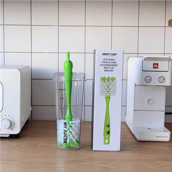 Out Old Beauty Two Colors Design Professional Clean Cup Pot Sucker Size Hole Position Clean Outlet Double Head Multifunction Brush