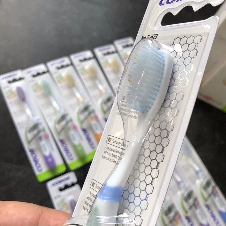 (Caring for Health) Laomei Professional Toothbrush Ultra-fine Soft Hair Silicone Handle Men and Women Couples Home Toothbrush