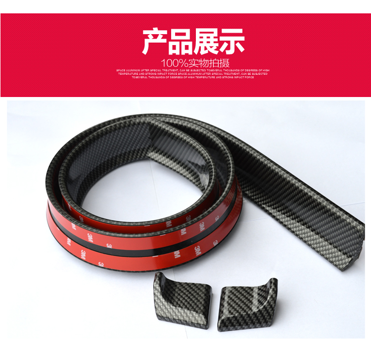 Universal car sửa đổi đuôi nhỏ sợi carbon đuôi vây wing wing sửa đổi chiếc xe nguồn cung cấp miễn phí đấm cài đặt