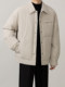Winter new men's lapel jacket down jacket casual loose 90 white duck down lightweight jacket men's tops