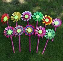 New small sun windmill flower cartoon pattern mixed scenic spot hot sale single small sunflower multi-color Windmill