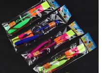 Flash Arrow Rubber band ejection small arrow slingshot Flying Fairy glowing toy night market stalls supply