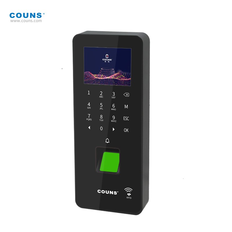 COUNS high-quality cu-F372 fingerprint attendance password swipe fingerprint swipe access control system