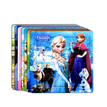 Childrens Creative Early Education Puzzle Toys 16 Pieces Triplex Jigsaw Puzzle Pieces Cartoon Cartoon Jigsaw Puzzle