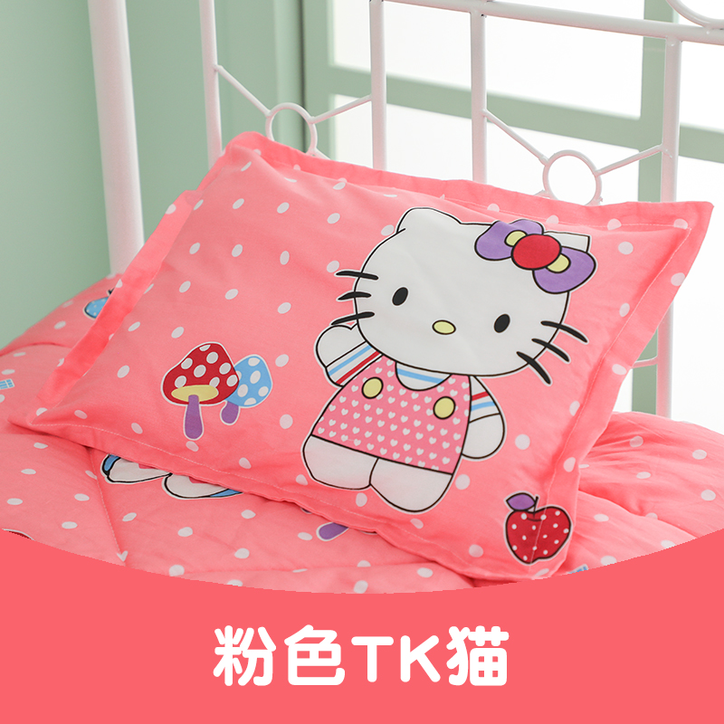 Children's pillow four seasons General 1 kindergarten nap cartoon buckwheat shell pillow 2 year old breathable sweating children summer