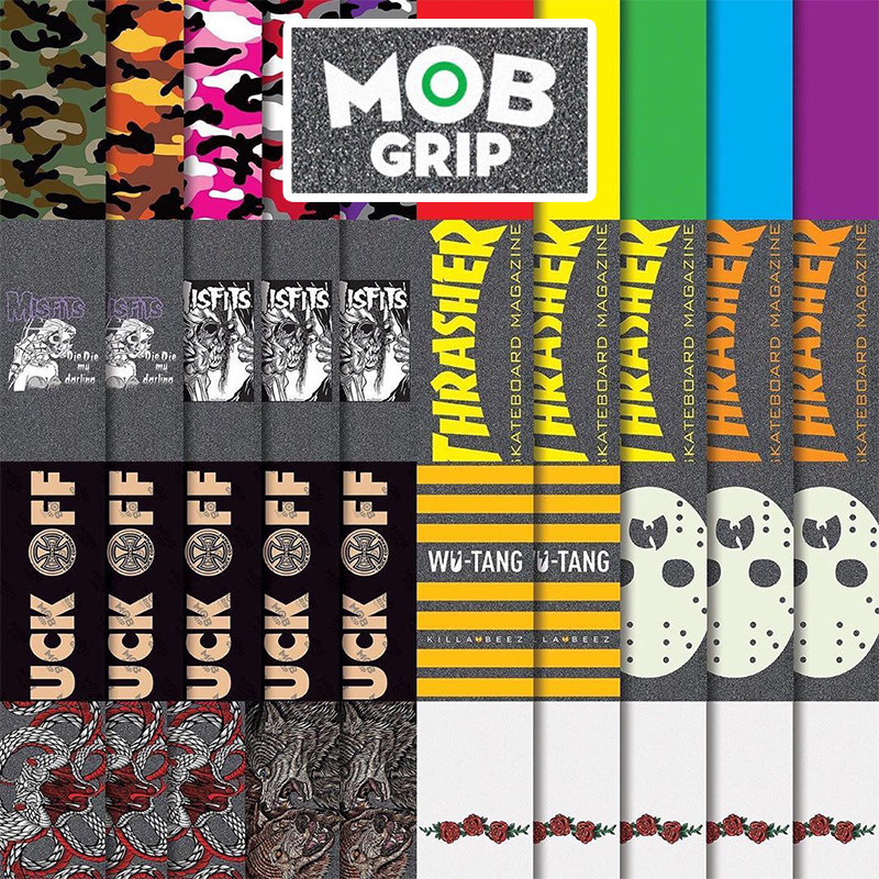 Imported mob skateboard sandpaper thrasher flame sandpaper hemp leaf sandpaper independent cooperation