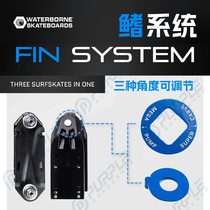 waterborne fin system American land surfboard stand water bridge surf ski carving practice