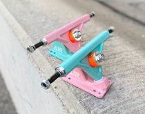 Air bridge skateboard bridge long board bridge long board bracket imported from Hong Kong dancing dance board flat flower board bridge