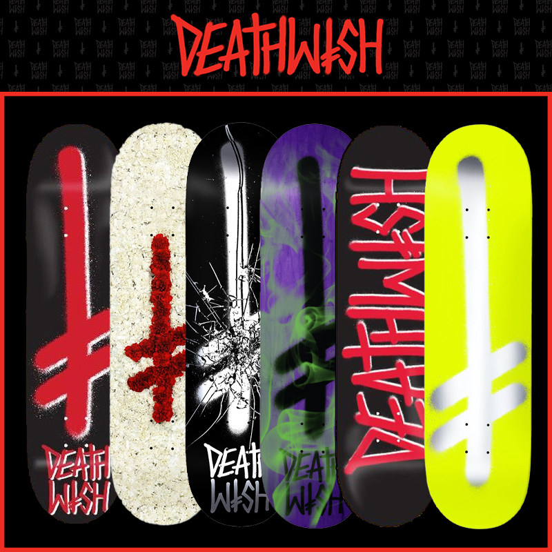American Deathwish skateboard imported double-skateboard professional double-hip Street board surface sandpaper