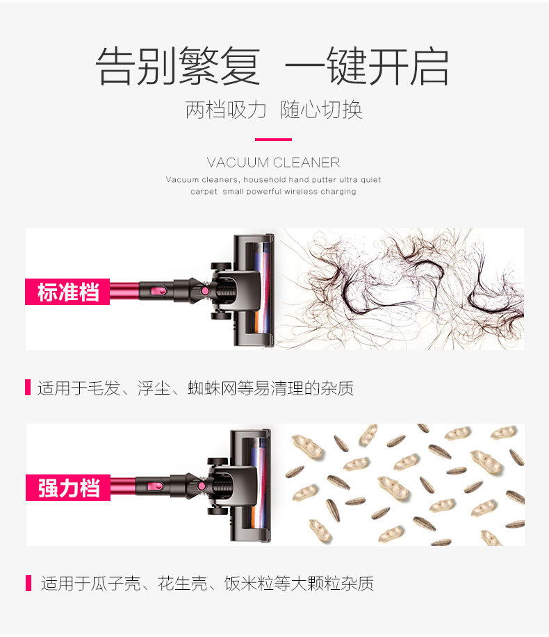 robot hút bụi và lau nhà loại nào tốt Máy hút bụi không dây có thể sạc lại gia đình 螨 xe cầm tay mini cực kỳ yên tĩnh mút lông thú cưng - Máy hút bụi robot hút bụi xiaomi