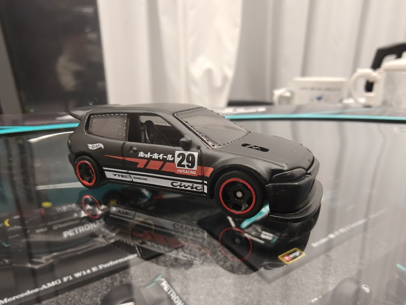Hot Wheels Alloy Sports Car with Limited Edition Color Honda Civic Black Warrior Loose Car Hot Wheels Alloy Sports Car with Limited Edition Color Honda Civic Black Warrior Loose Car