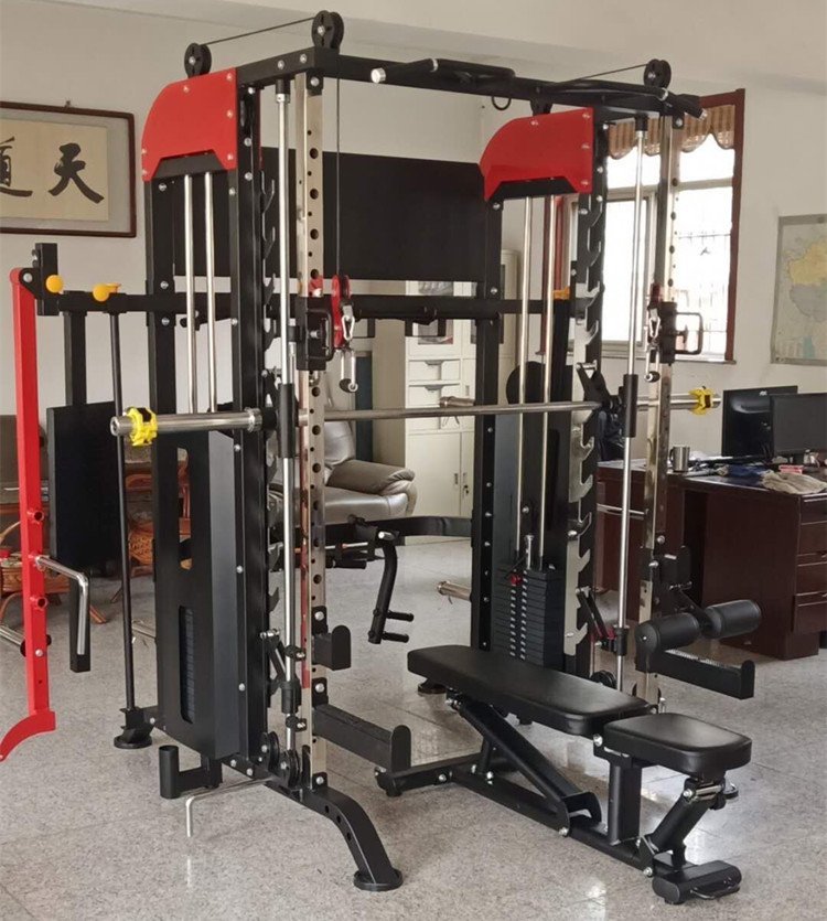 Weifeng WF-6010 Multifunctional Smith Machine Little Bird Gantry Comprehensive Training Device Commercial Fitness Device