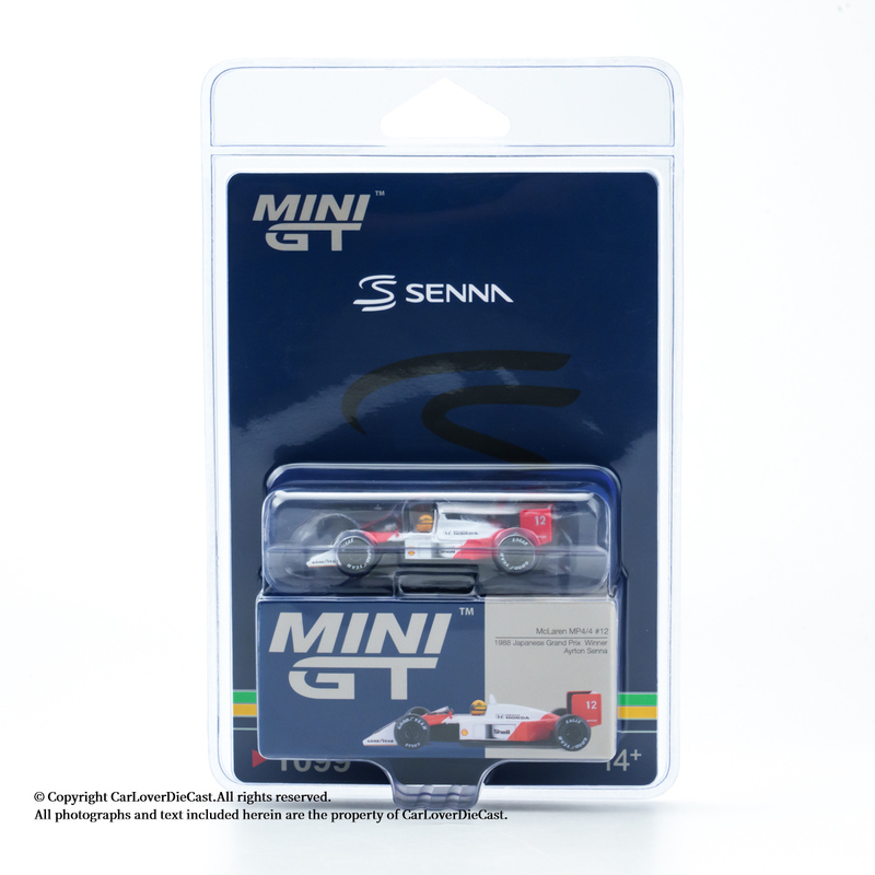 [in Stock] Mini Gt 1:64 # 1099 Mclaren Mp4 No. 12 Alloy Car Model