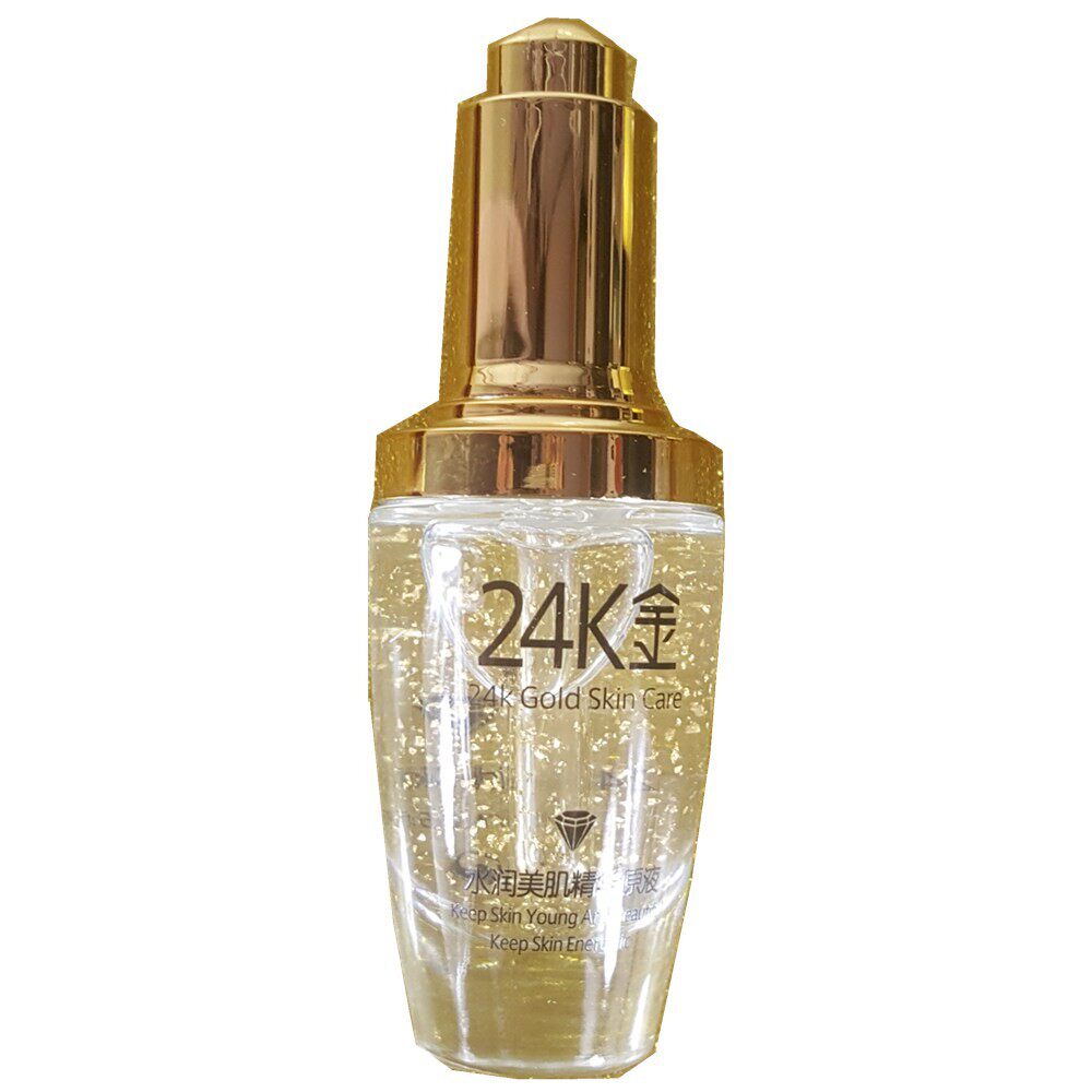 ✨24K金箔精华液测评！泊泉雅金水润美肌精华原液真的能让你“发光发光再