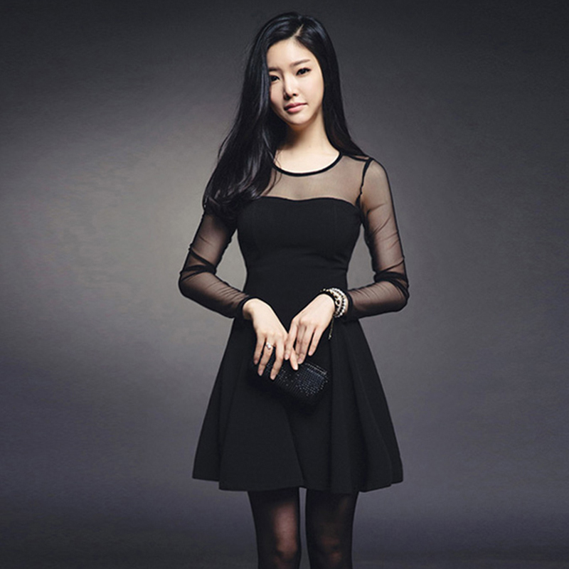 Elegant Dress for a Mature Look, Plus Size, High-Waisted, Stylish, Suitable for Work, A-Line Little Black Dress, Inner Layer Skirt Elegant Dress for a Mature Look, Plus Size, High-Waisted, Stylish, Suitable for Work, A-Line Little Black Dress, Inner Layer Skirt