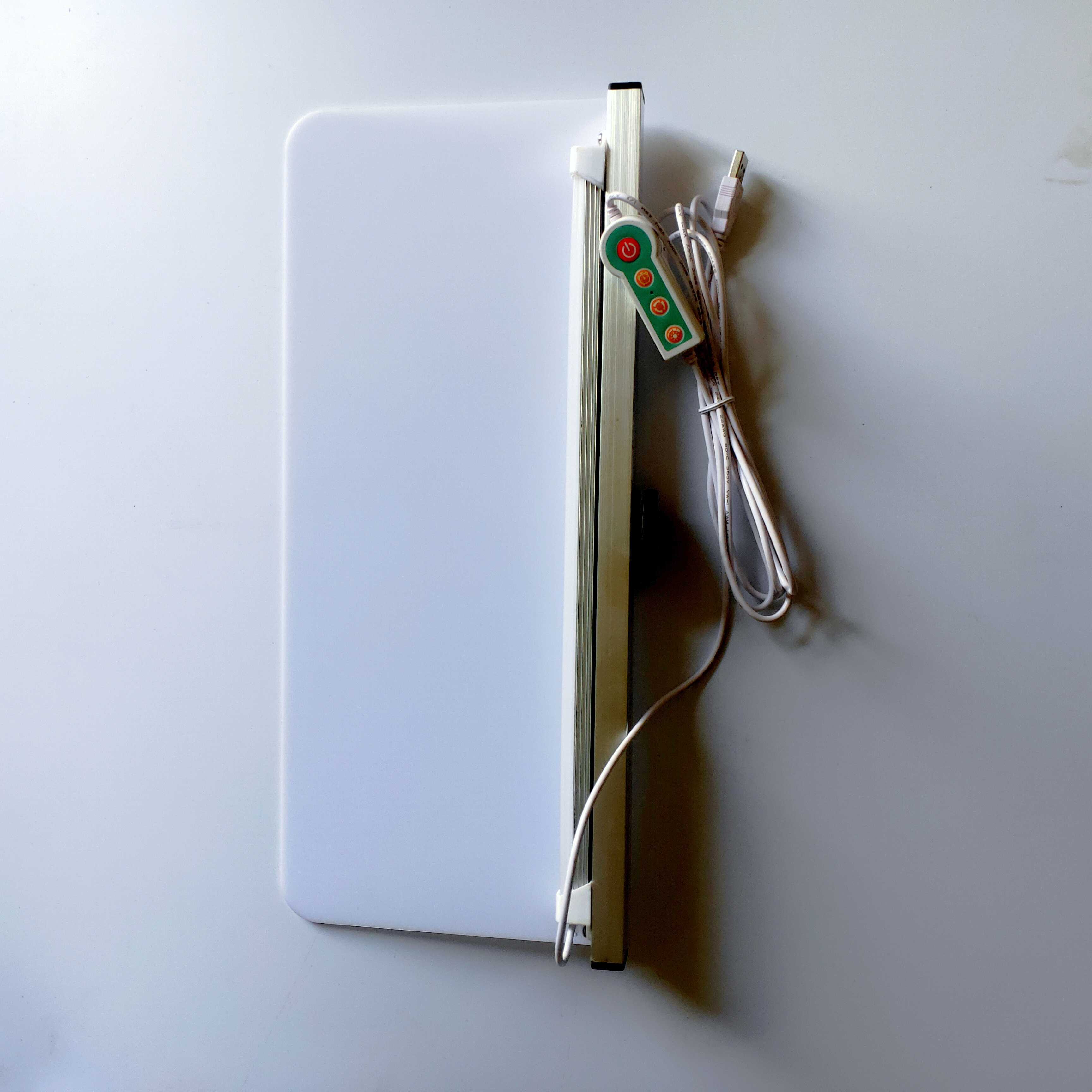 Recessed Repair Screed Light Single Magnet Base Automotive Sheet Metal Repair Detection Luminaire Tricolor Adjustable LED lighting tube