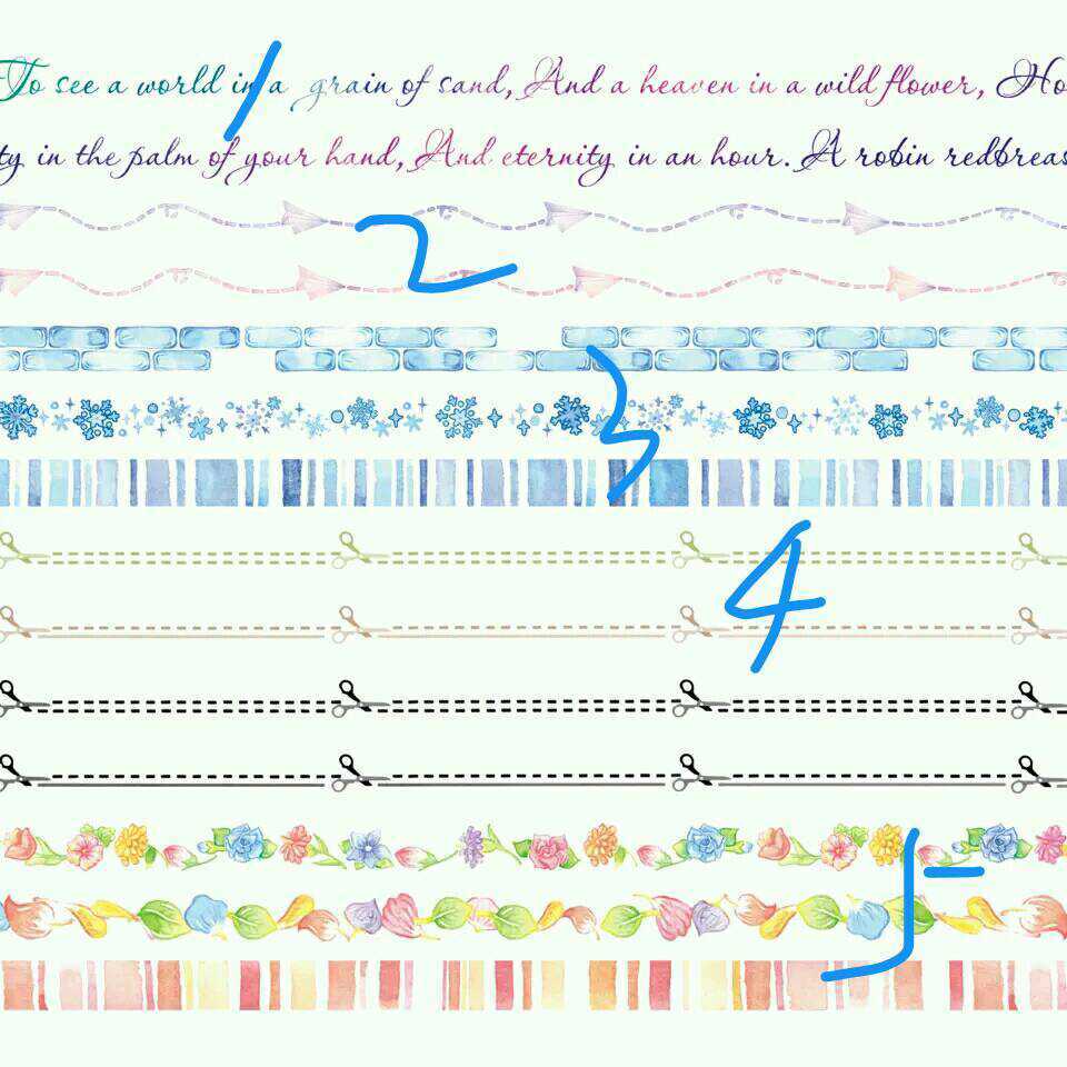 (entire volume) Bobogd round body English ice and summer paper aircraft Sub-cut lines and paper adhesive tapes-Taobao