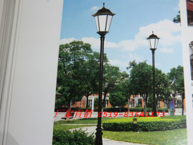 European and American style courtyard street lamp outdoor waterproof view light outdoor area high bar lamp villa garden street light-Taobao