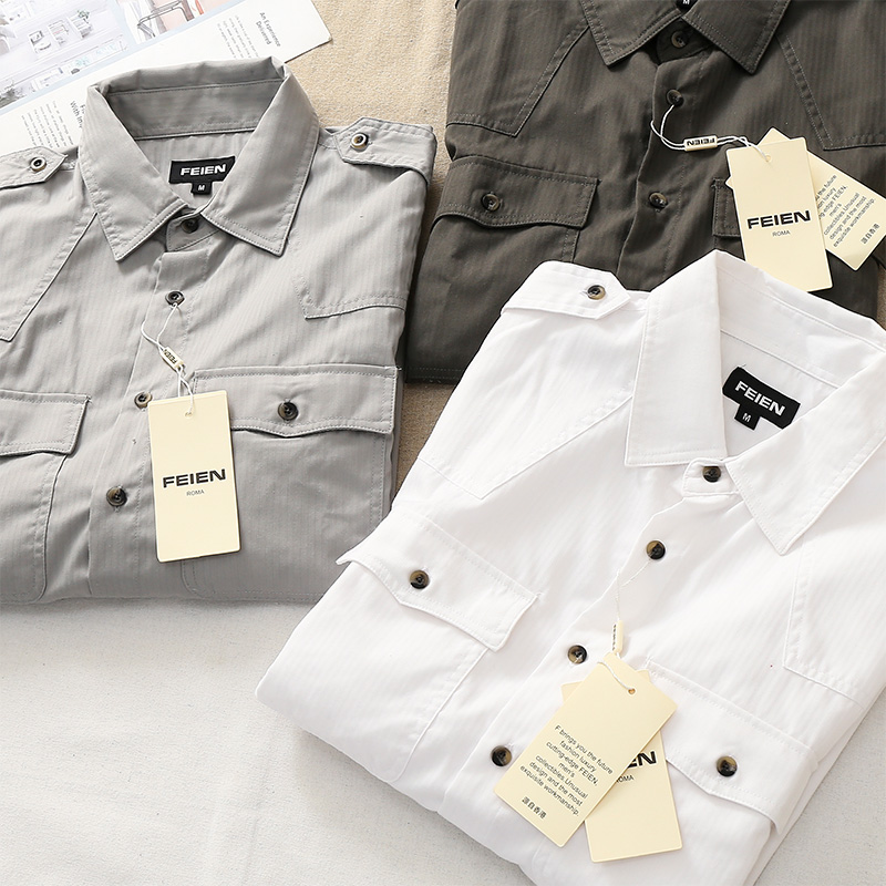 New arrivals in early autumn~Invisible temperament, good version~ Autumn men's casual long-sleeved shirts