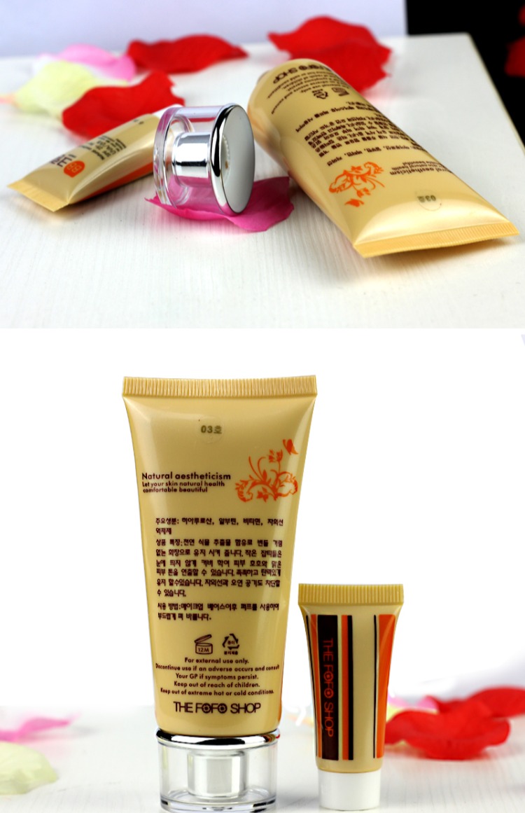 Authentic Herb BB Cream Moisturising Oil Oil Control Nude Makeup Che khuyết điểm Giữ ẩm lâu dài Không trang điểm bb cream là kem gì