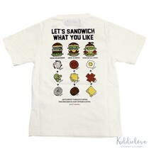 Kiddielove Japanese childrens clothing CUB contact cold anti-fouling quick-drying back pattern short-sleeved T-shirt