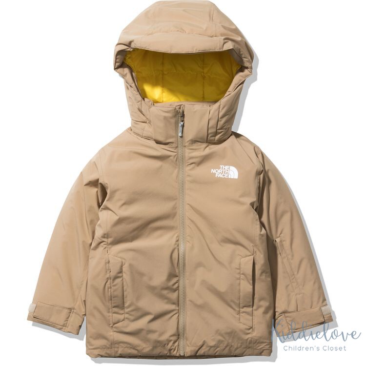 Domestic In-Stock Japanese Purchasing Agent Children's Clothing the North Face Rainproof Mid-Padded Warm Cotton Jacket