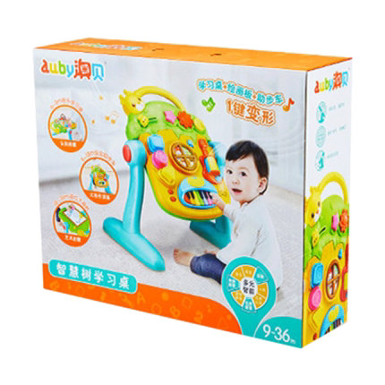Aussie Wisdom Tree Learning Table Walking Car Deformation Versatile writing tablet 1-3-year-old baby puzzle early teaching toy