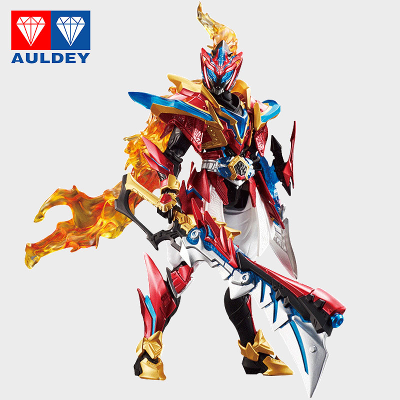 Audi double drill sheathed warrior sheathed sheathed evoluted version horse handsome disposable man's arms suit toy catcher king 558511