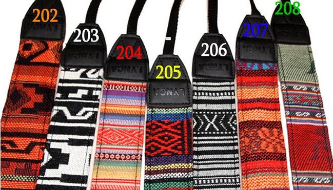  Nostalgic national style Micro SLR camera hanging neck crossbody lanyard SLR camera telephoto camera Shoulder strap Camera baby bag