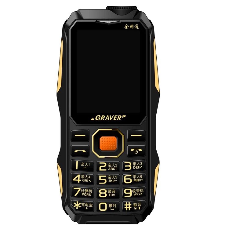 Authentic Three-Proof Senior Phone, Straight Keypad, Ultra-Long Standby, Mobile Telecommunications, Loud Speaker, Elderly Phone, New Land Rover Era K968