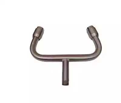 Eyewash nozzle assembly 304 stainless steel double water outlet buffalo horn bending eye cleaner accessories 