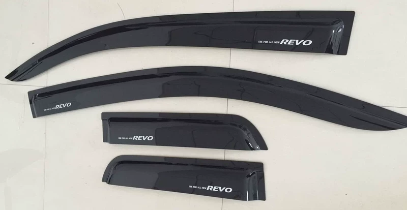 HILUX REVO thiết bị mưa và mưa Toyota Hylax bốn cửa một và một nửa REVO thiết bị mưa mưa - Mưa Sheld miếng dán chống nước mưa