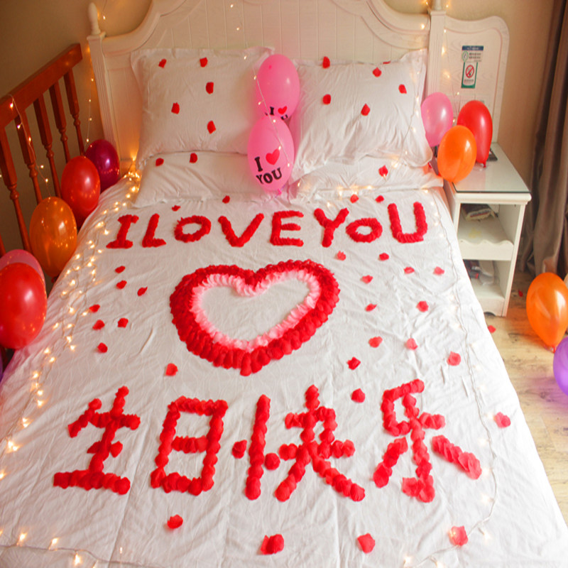 Birthday gift for boyfriend Birthday Girl Husband Surprise Wedding Anniversary Placement Decoration Anniversary Valentine's Day